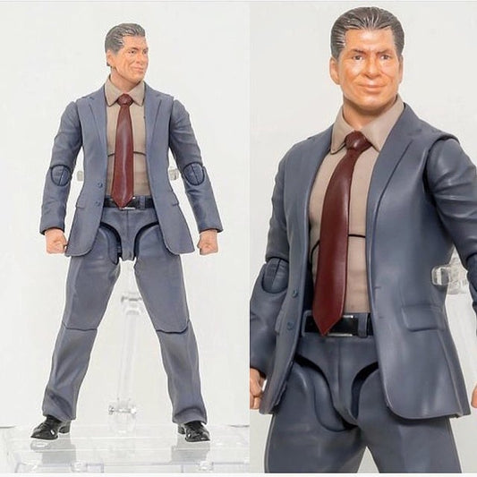 Unreleased Bandai Tamashii Nations S.H. Figuarts WWE Superstar Series Vince McMahon