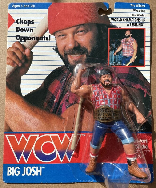 1991 WCW Galoob UK Exclusive Big Josh