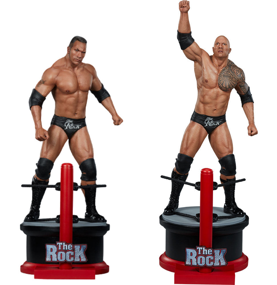 2019 WWE PCS Collectibles 1:4 Scale Statues The Rock