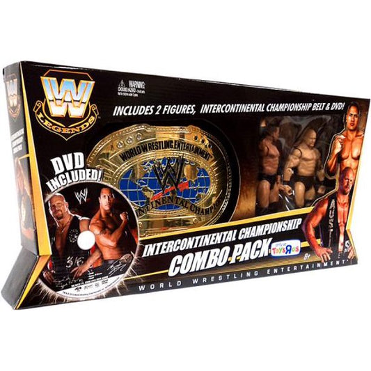 2010 WWE Mattel Elite Collection Legends Multipack: Intercontinental Championship Combo Pack [Exclusive]