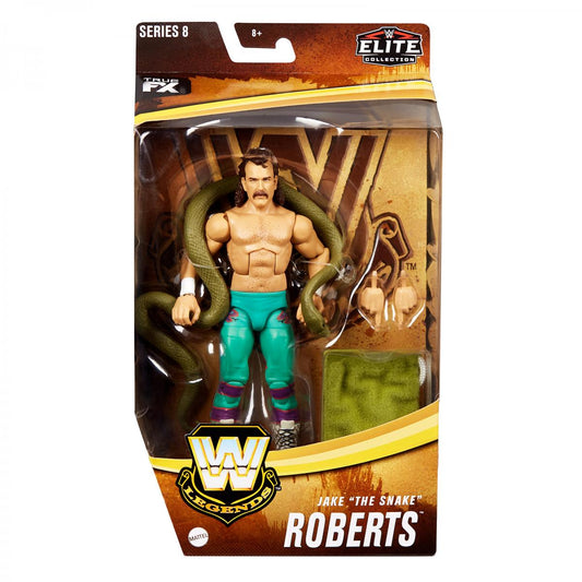 2020 WWE Mattel Elite Collection Legends Series 8 Jake "The Snake" Roberts [Exclusive, Chase]