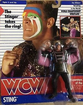 1991 WCW Galoob UK Exclusive Sting