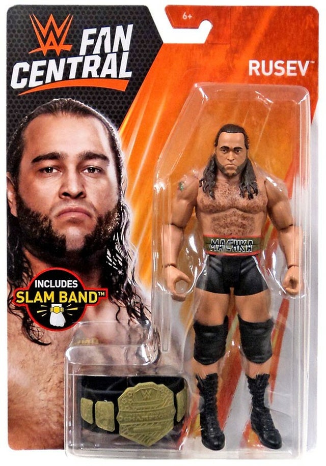 2017 WWE Mattel Basic Fan Central Series 1 Rusev [Exclusive]