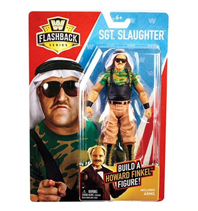 2017 WWE Mattel Basic Flashback Series 1 Sgt. Slaughter [Exclusive