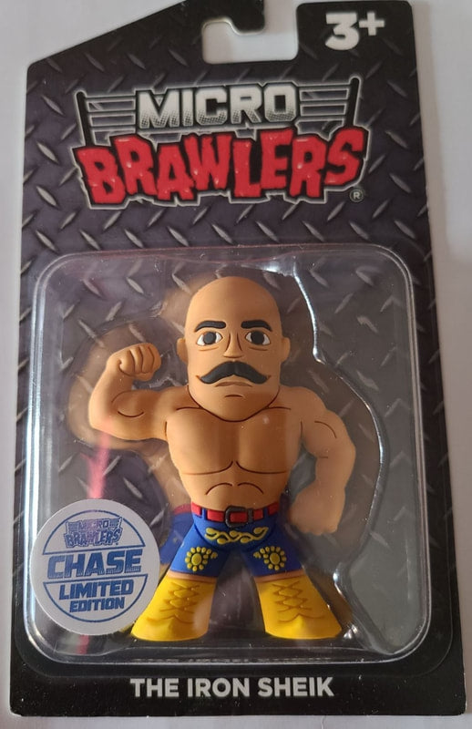 2021 Pro Wrestling Tees Crate Exclusive Micro Brawlers The Iron Sheik [May, Chase]