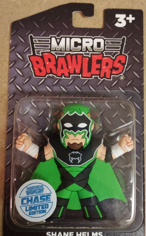 Kevin Nash CHASE Limited RARE Micro Brawler Super Shredder Pro Wrestling  Crate