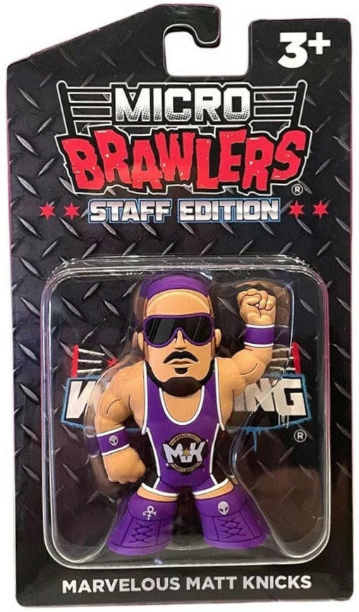2021 Pro Wrestling Tees Micro Brawlers Staff Edition Marvelous Matt Knicks