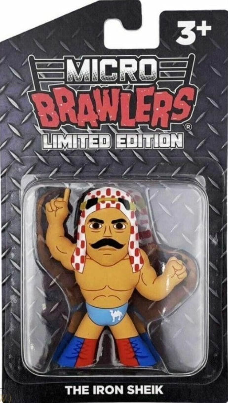 2021 Pro Wrestling Tees Micro Brawlers Limited Edition The Iron Sheik