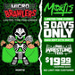2021 Pro Wrestling Tees Micro Brawlers Limited Edition Mortis