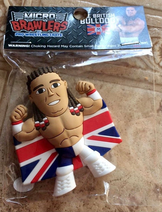 2018 Pro Wrestling Tees Micro Brawlers Series 1 British Bulldog