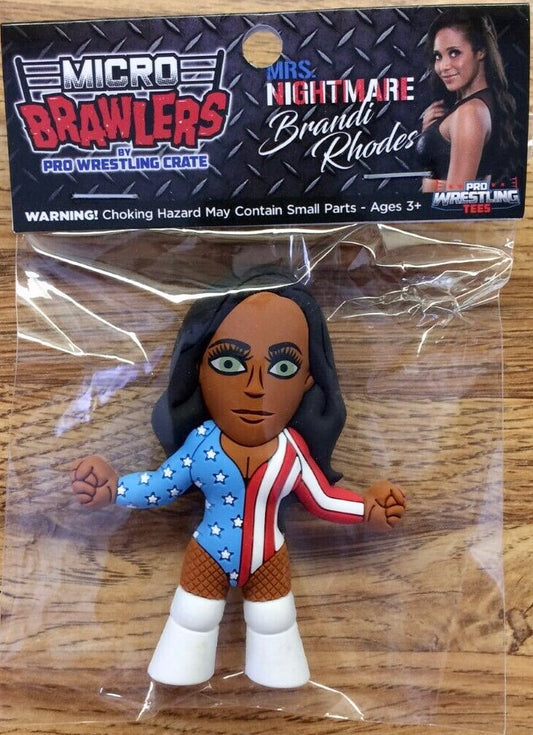 2019 Pro Wrestling Tees Micro Brawlers Series 2 "Mrs. Nightmare" Brandi Rhodes