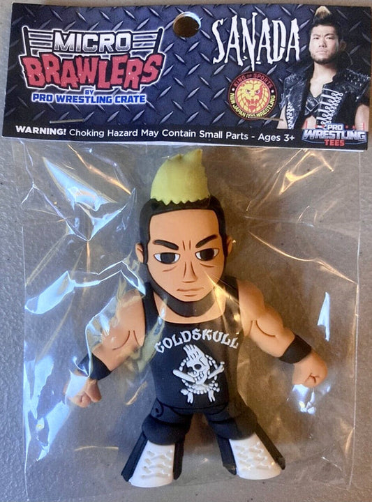 2019 Pro Wrestling Tees Micro Brawlers Series 2 Sanada