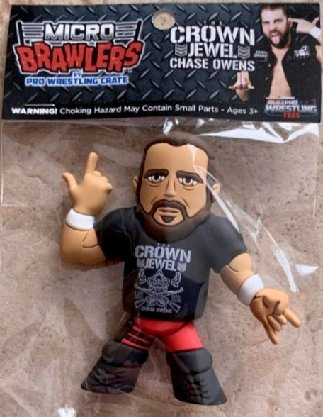 2020 Pro Wrestling Tees Micro Brawlers Series 5 "Crown Jewel" Chase Owens