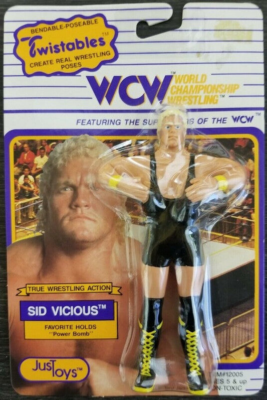 1990 WCW Just Toys Twistables Sid Vicious