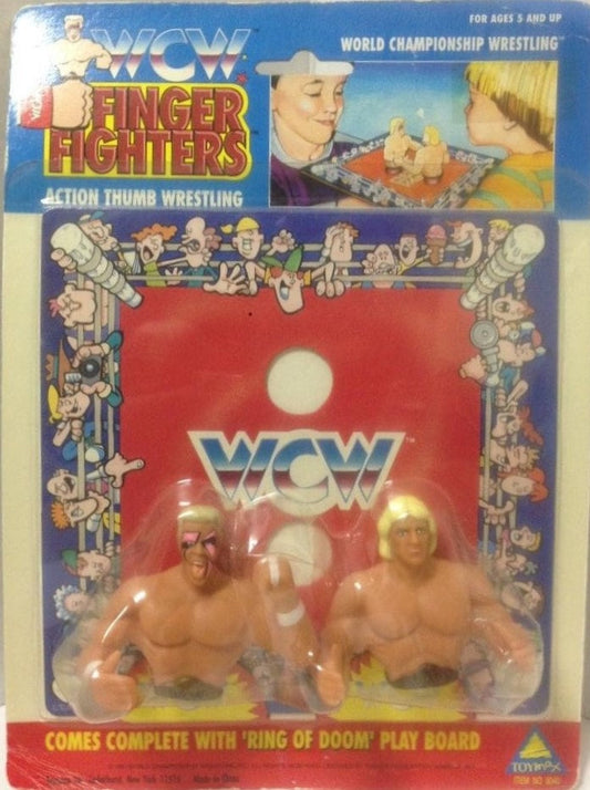 1991 WCW Toy Max Finger Fighters: Sting & Ric Flair