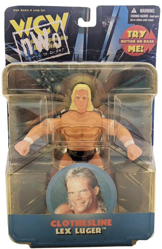 1998 WCW/nWo OSFTM 6.5" Articulated "Clothesline" Lex Luger
