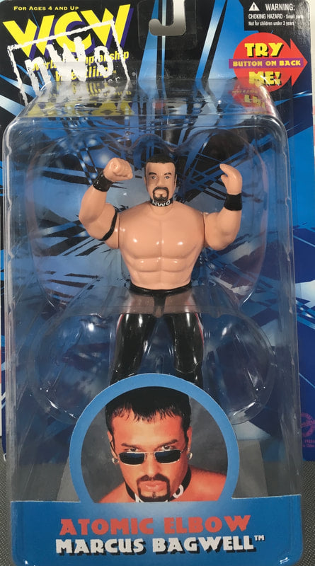 1998 WCW/nWo OSFTM 6.5" Articulated "Atomic Elbow" Marcus Bagwell
