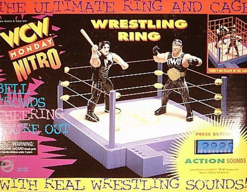 1997 WCW OSFTM Vibrating The Ultimate Ring & Cage