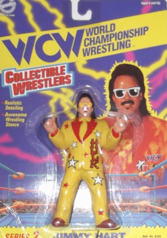 1995 WCW OSFTM Collectible Wrestlers [LJN Style] Series 2 Jimmy Hart [With Yellow Suit]