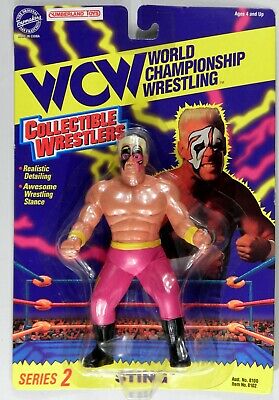 1995 WCW OSFTM Collectible Wrestlers [LJN Style] Series 2 Sting [With Pink Tights]