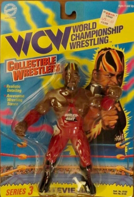 1996 WCW OSFTM Collectible Wrestlers [LJN Style] Series 3 Stevie Ray [With Red Gear]