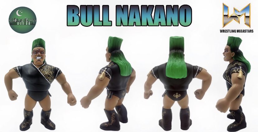 2021 Chella Toys Wrestling Megastars Series 1 Bull Nakano