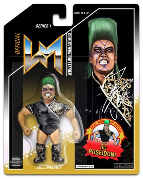 2021 Chella Toys Wrestling Megastars Series 1 Bull Nakano