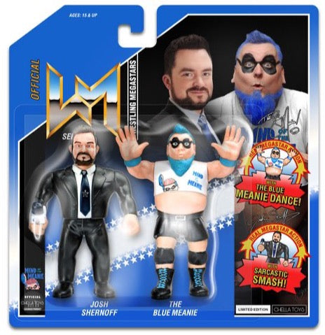 2020 Chella Toys Wrestling Megastars Series 1 Mind of the Meanie: Josh Shernoff & Blue Meanie