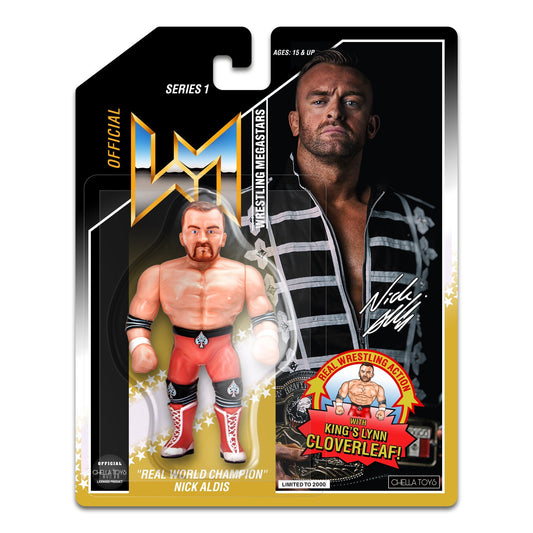 2020 Chella Toys Wrestling Megastars Series 1 "Real World Champion" Nick Aldis