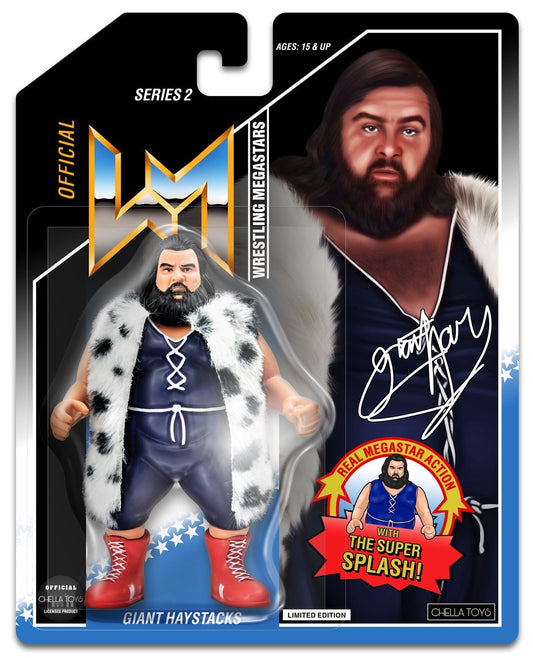 2022 Chella Toys Wrestling Megastars Series 2 Giant Haystacks