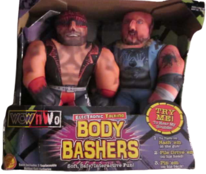 1998 WCW Toy Biz Body Bashers "Macho Man" Randy Savage & Diamond Dallas Page