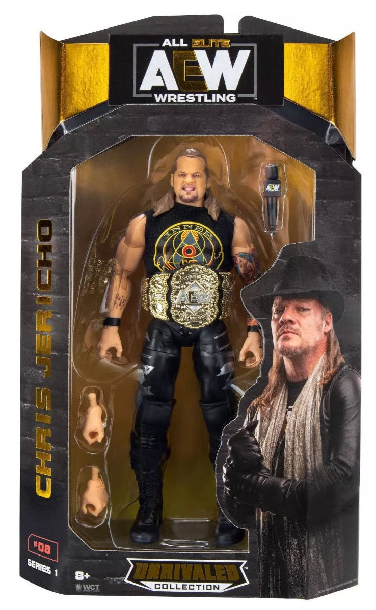 2020 AEW Jazwares Unrivaled Collection Series 1 #08 Chris Jericho [Chase Edition]