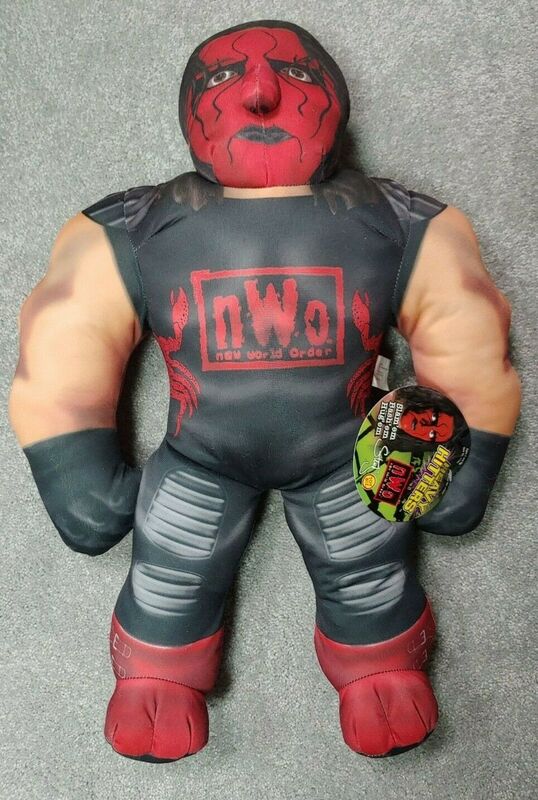 1998 WCW Toy Biz Heavy Hitters Sting [Black & Red]