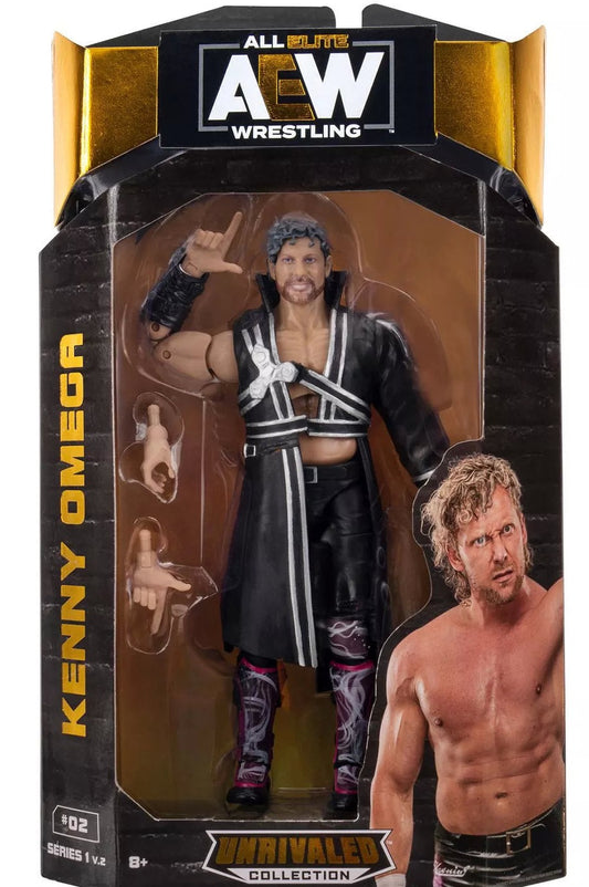 2021 AEW Jazwares Unrivaled Collection Series 1B #02 Kenny Omega