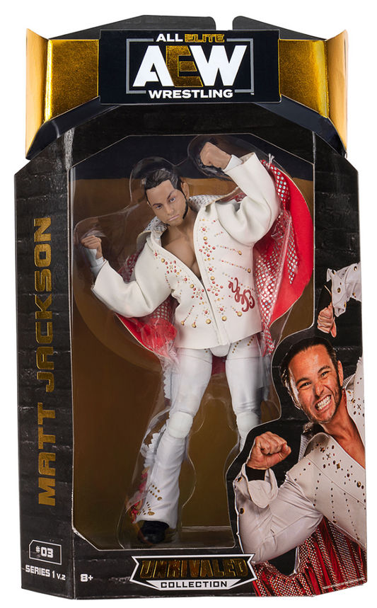 2021 AEW Jazwares Unrivaled Collection Series 1B #03 Matt Jackson