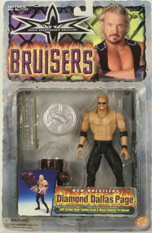 1999 WCW Toy Biz Bruisers Diamond Dallas Page