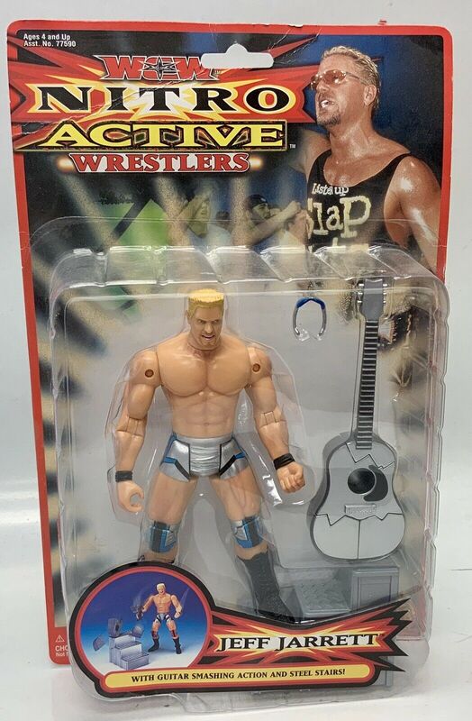 2000 WCW Toy Biz Nitro Active Jeff Jarrett