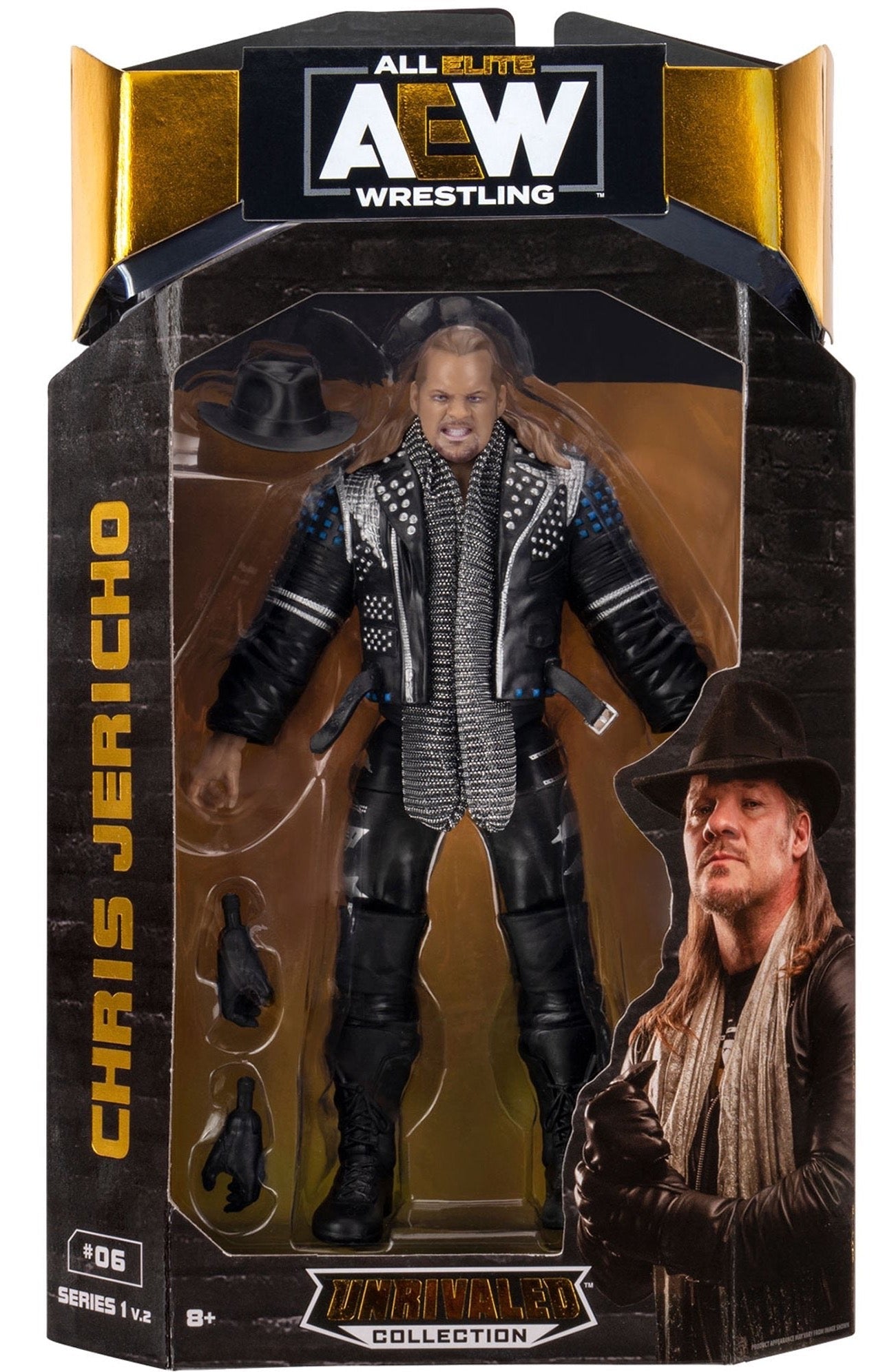 2021 AEW Jazwares Unrivaled Collection Series 1B #06 Chris Jericho