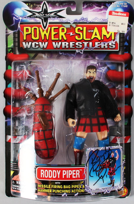 2000 WCW Toy Biz Power Slam Rowdy Roddy Piper [With Brown Hair]