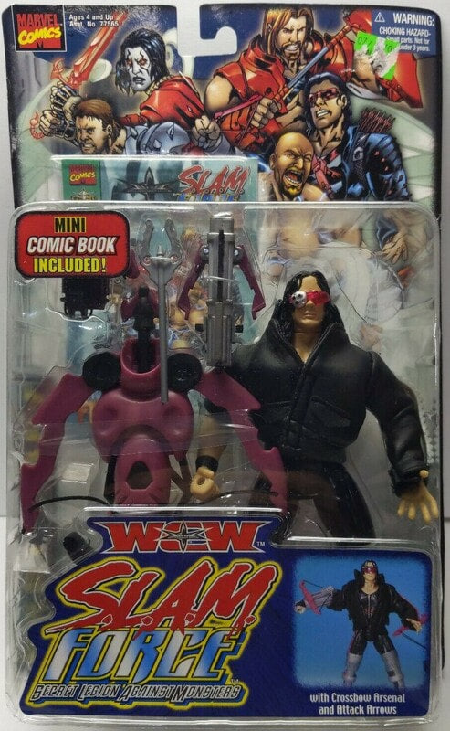 2000 WCW Toy Biz S.L.A.M. Force Bret Hart