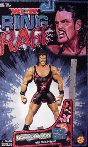 Unreleased WCW Toy Biz Ring Rage Bryan Clark