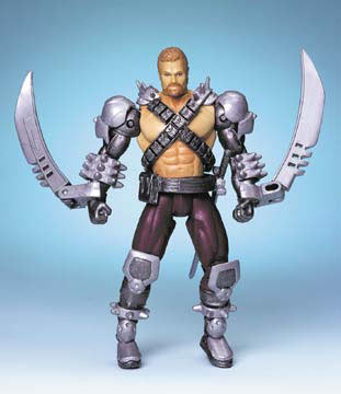 Unreleased WCW Toy Biz S.L.A.M. Force Chris Benoit