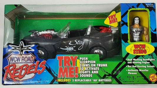 2000 WCW Toy Biz Road Rebels Sting