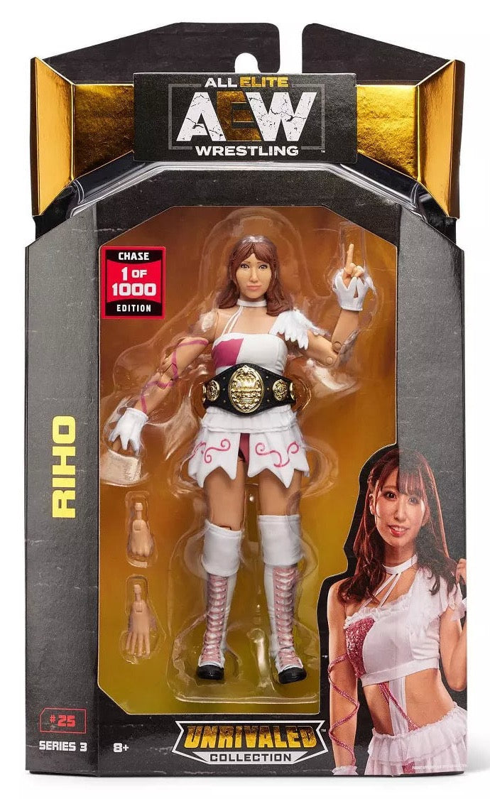 2021 AEW Jazwares Unrivaled Collection Series 3 #25 Riho [Chase Edition]
