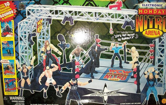 1999 WCW Toy Biz Electronic Monday Nitro Arena