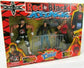 2001 WCW Toy Biz Red & Black Attack: Hollywood Hogan, Eric Bischoff [Black Hair] & Kevin Nash