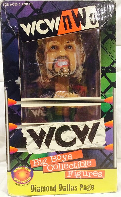 1998 WCW Key Enterprises Big Boys Collectible Figures Diamond Dallas Page