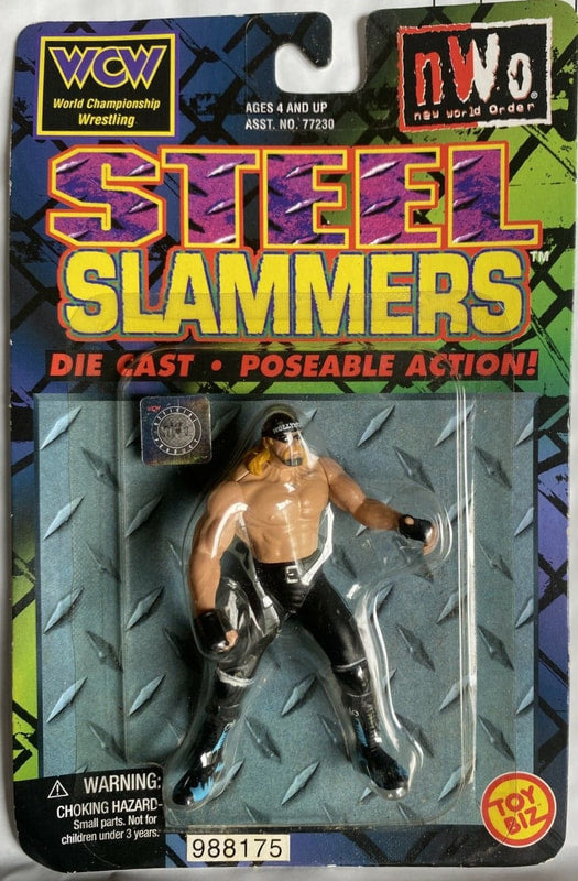 1999 WCW Toy Biz Steel Slammers Hollywood Hogan