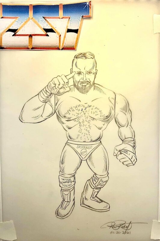 Unreleased Zombie Sailor's Toys Wrestling's Heels & Faces "Smart" Mark Sterling