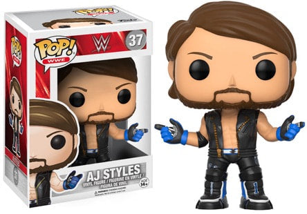 2017 WWE Funko POP! Vinyls 37 AJ Styles